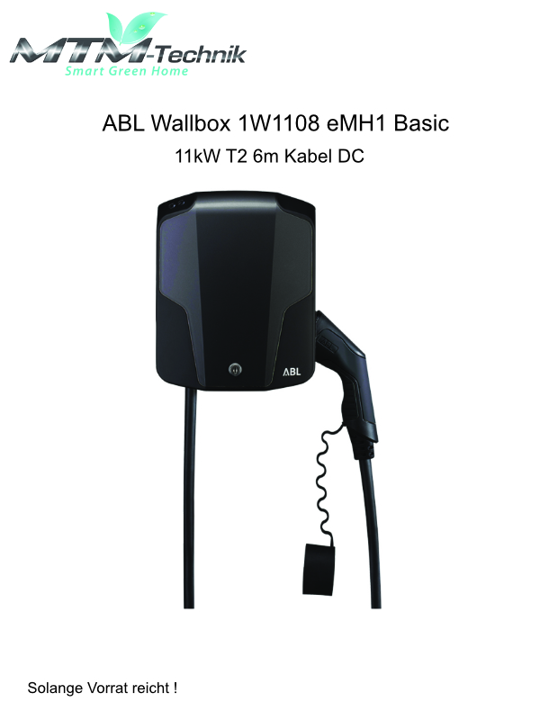ABL Wallbox 1W1108 eMH1 MTM Basic Technik 